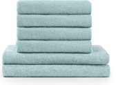 Blumtal Terry Handdoeken Set - 2 x Baddoek & 4 x Handdoek: Lichtblauw