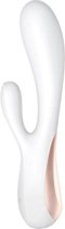 Bundle - Satisfyer - Satisfyer Mono Flex G-Spot VIbrator Met App - Wit met glijmiddel