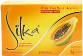 Silka skin lightening papaja zeep 135gr