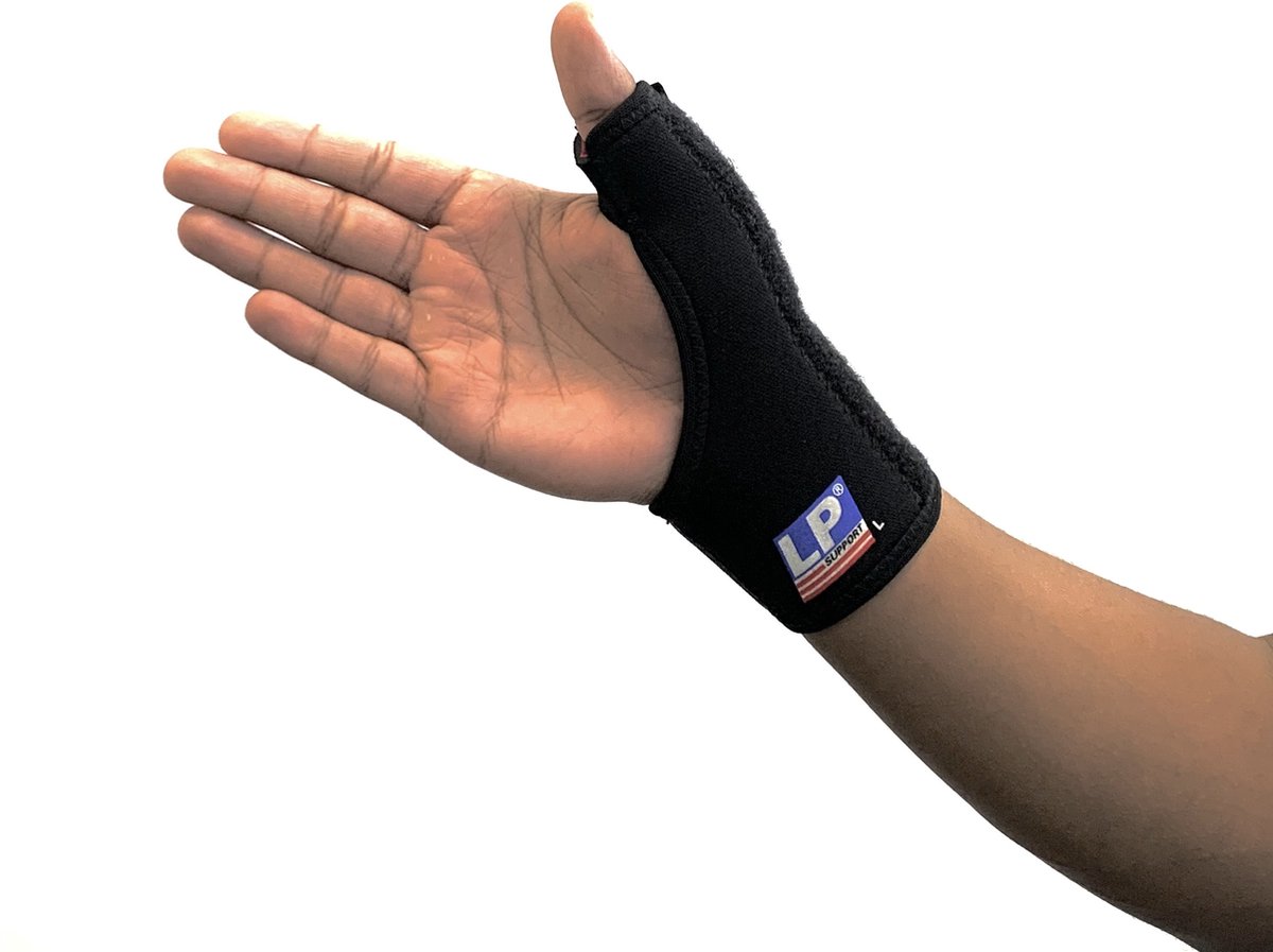 LP Duimbrace Support 763 - Zwart - Maat L