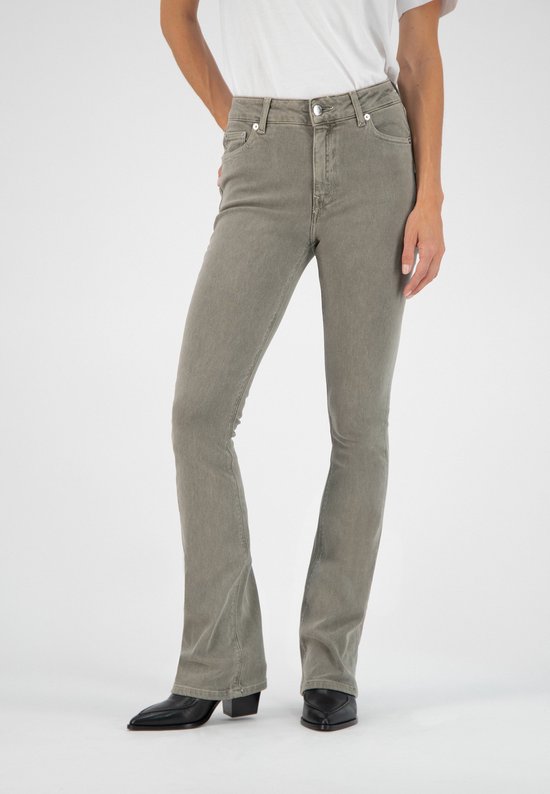 Mud Jeans - Flared Hazen - Jeans - Olive - 29 / 34 | bol.com