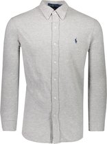 Polo Ralph Lauren Overhemd Grijs Getailleerd - Maat XXL - Mannen - Never out of stock Collectie - Katoen