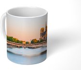 Mok - Parijs - Brug - Water - 350 ML - Beker