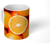 Mok - Fruit - Sinaasappel - Oranje - 350 ML - Beker