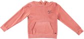 Crush denim zachte roze geribte meisjes sweater hoodie - Maat 104