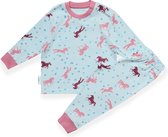 Frogs and Dogs - Pyjama Horse Aqua - Aqua - Maat 74 - Meisjes