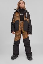 O'Neill Jas Boys Hammer Jr Aop Black Out - A 104 - Black Out - A 50% Recycled Polyester, 50% Polyester Ski Jacket