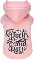 Croci – Hondentrui – Sweatshirt Rock’n pink – Kleur: roze – Ruglengte 35cm
