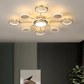 Moderne 8 Hoofd Plafondlamp - LED - Woonkamer - Eetkamer - Decor - hanglamp - Creatieve DIY-kroonluchter (drie kleuren)