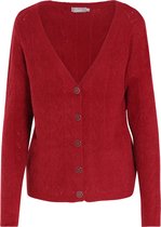 Cassis - Female - Gebreide cardigan  - Framboos