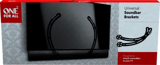 One For All WM5211 Universal Soundbar Brackets van One For All — afbeelding 4