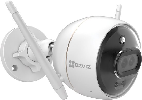 Ezviz C3X Beveiligingscamera - Full HD - Buitencamera - Nachtzicht in kleur - Dubbele lens - Wit - EZVIZ