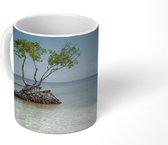 Mok - De mangrovebomen groeien op een eilandje van de Baai-eilanden - 350 ML - Beker
