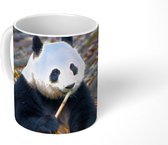 Mok - Koffiemok - Reuzepanda - Bamboe - Bladeren - Mokken - 350 ML - Beker - Koffiemokken - Theemok