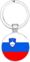 Akyol - Slovenië Sleutelhanger - Toeristen - Must go - Slovenia travel guide - Accessoires - Liefde - Cadeau - Gift - Geschenk - 2,5 x 2,5 CM
