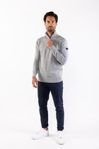 P&S Heren pullover-LEWIS-grey-XXL