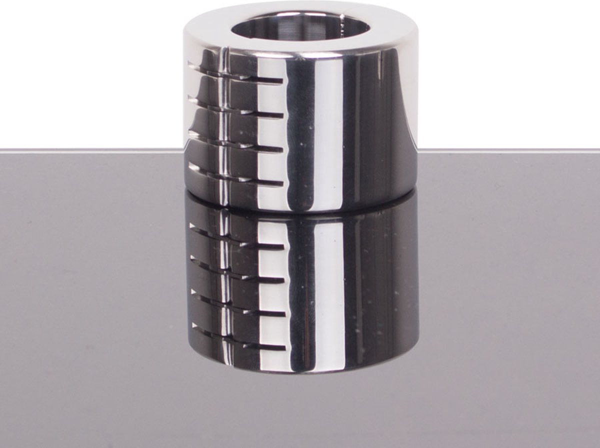 Goedkoopste Ballstretcher RVS met groeven scharnierend 42 mm hoog Ø 35 mm