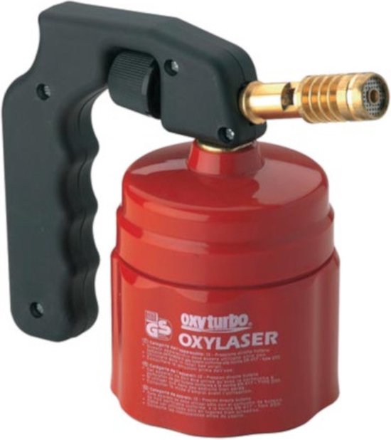 moord hulp spijsvertering Oxyturbo Gassoldeerbrander Oxylaser 20 Cm Staal Rood/zwart | bol.com