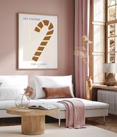 Kerstposter ART GALERIE Candy - Terracotta A3 poster 29,7x42cm