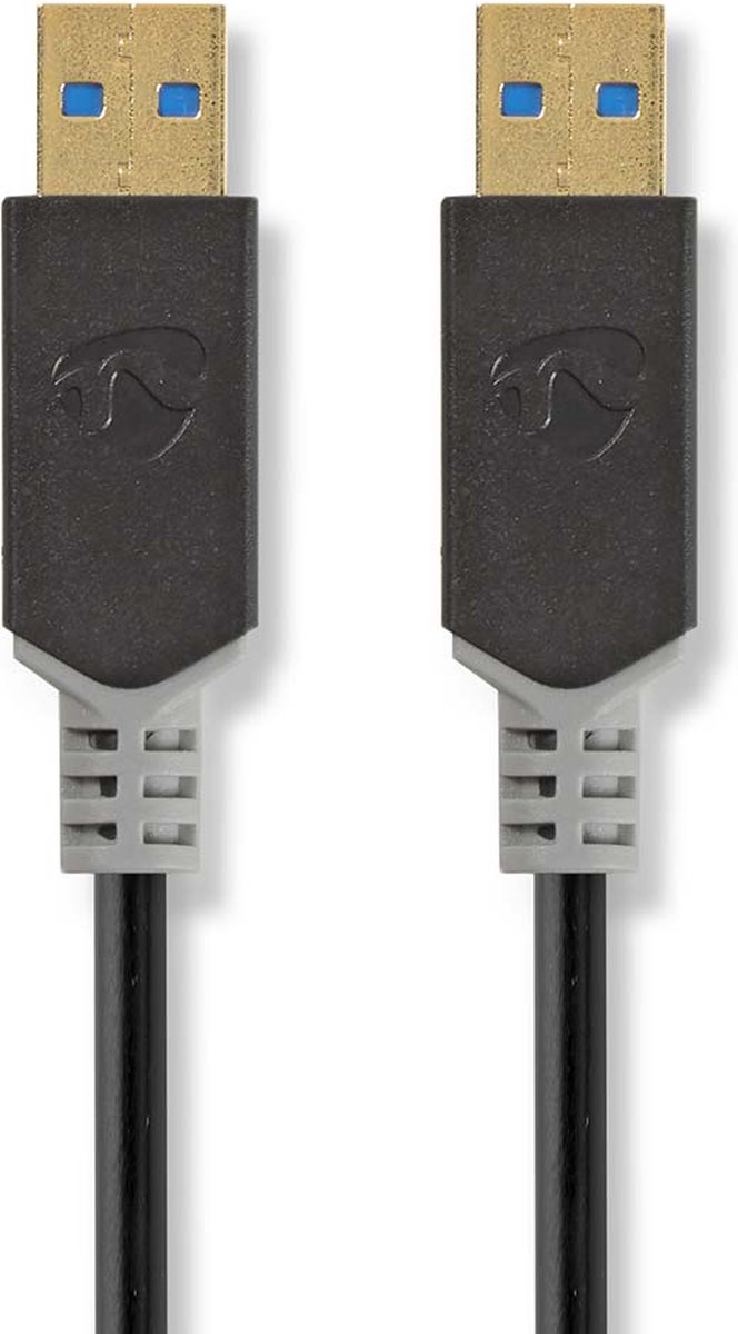 NEDIS CCBW61000AT20 USB-Kabel 2,00 m Antraciet