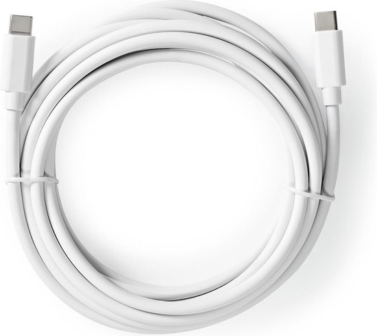 Chargeur Nedis | Fonction de charge rapide | PD3. 0 27W / PD3. 0 36W / PD3. 0 45W / PD3. 0 65W | 0 / 3.25AA | sortie : 1 | USB-C™ | Câble USB Type-C™ (détaché) | 3,00 m | 65 W. | Sélection de Voltage automatique