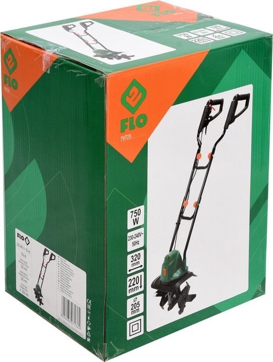 FLO Tuinfrees - 750W - 4 messen - werkbreedte 32cm van FLO — afbeelding 4