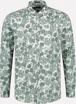Overhemd Slim Fit Print Groen (303330 - 525)
