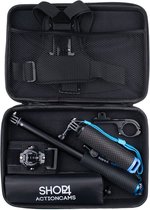 Shop4 - GoPro HERO10 Black / HERO11 Black / HERO11 Black Mini - Black Accessoires Set - Watersport met Opbergtas