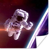 Poster Ruimte - Aarde - NASA - Jongens - Kids - Kinderen - 100x100 cm XXL