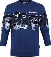 Napapijri - Barey Sweater Blauw - XL - Comfort-fit