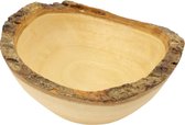 Schalen - Hout - Bruin - 15x15x7,5 cm - Thailand - Sawa Hasa - Fairtrade