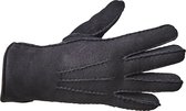 Warme met wol gevoerde leren handschoenen Fellhof Premium, zwart, maat 10