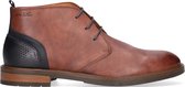 Van Lier Boston veterschoenen cognac - Maat 45