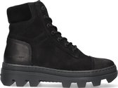 G-Star Raw Noxer Hgh Tmb Lea W Veterboots - Laarzen Met Veters - Dames - Zwart - Maat 37