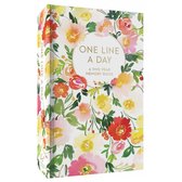 Floral One Line a Day - A Five-Year Memory Book