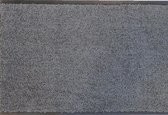 Ikado  Droogloopmat op maat grijs 118cm ecologisch  118 x 120 cm