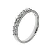 The Jewelry Collection Ring Zirkonia - Zilver