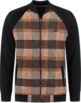 Gabbiano Vest Vest Met Raglan Mouwen En Ruitstructuur 421716  Black 201 Mannen Maat - L