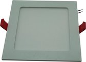 Hofftech Led inbouwlamp Wit - Vierkant 16 x 16 cm. - 12W / 800 Lumen