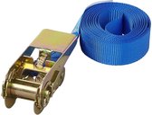 Pro Plus Spanband met Ratel - Blauw - 25 mm x 3.5 meter