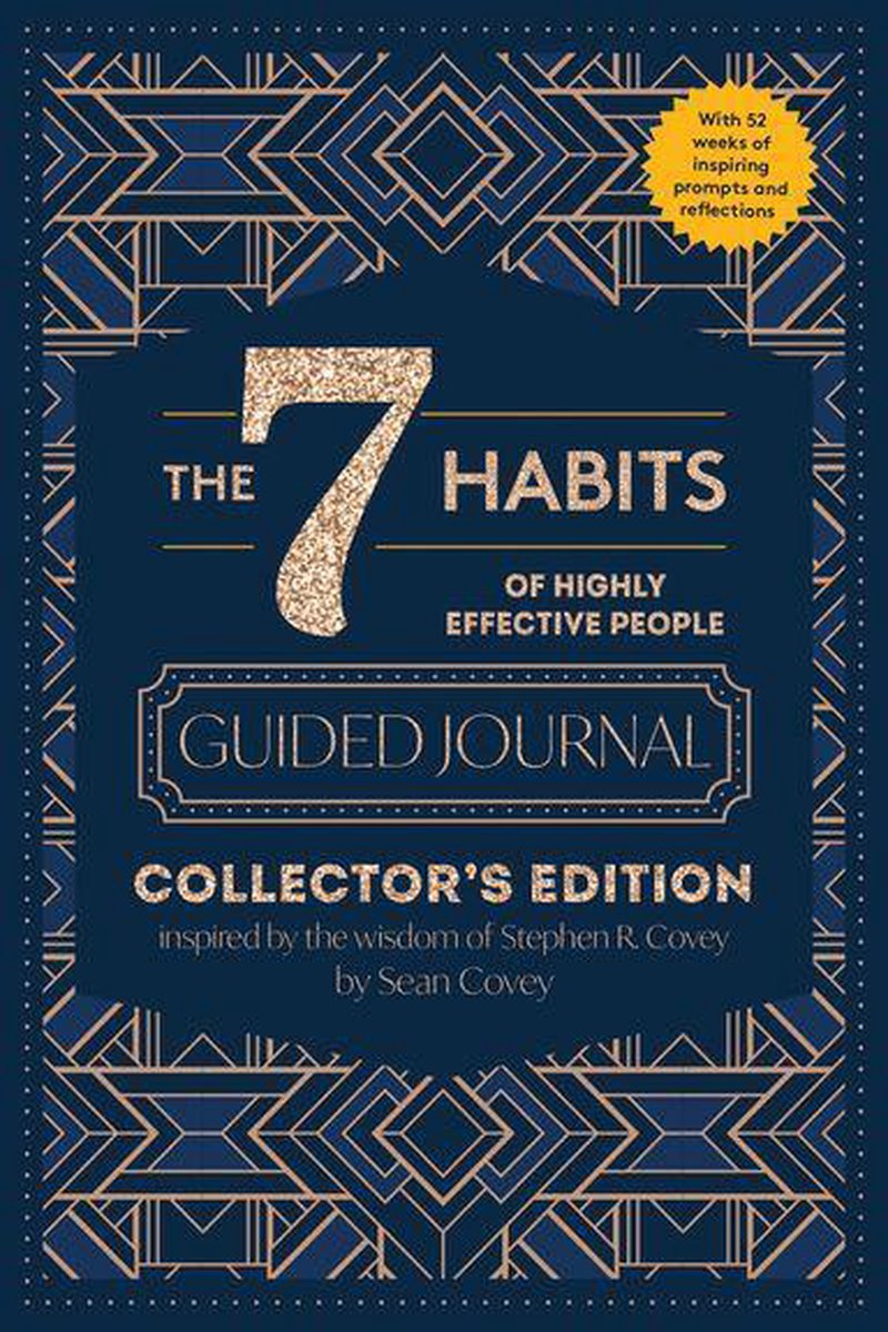 Omslag van The 7 Habits of Highly Effective People: Guided Journal