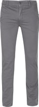 Hugo Boss Chino Donkergrijs - maat W 33 - L 34