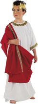 Limit - Caesar Kostuum - Grootse Romeinse Keizer Caesar - Jongen - rood,wit / beige - Maat 110 - Carnavalskleding - Verkleedkleding
