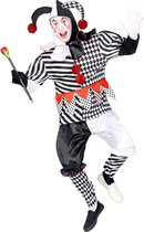 Widmann - Clown & Nar Kostuum - Paljas Van Het Hof Harlekijn - Man - - Large - Carnavalskleding - Verkleedkleding