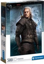 legpuzzel The Witcher karton zwart/blauw 500 stukjes