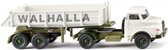 miniatuurauto Man kiepwagen 'Walhalla Kalk' 1:87 wit