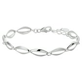 The Jewelry Collection Armband Choker 7 mm 17,5 + 3,5 cm - Zilver