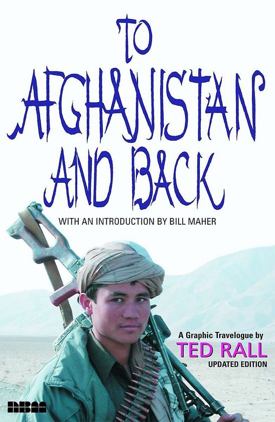 Cover van 'To Afghanistan and Back', met een man in tulband met een geweer.