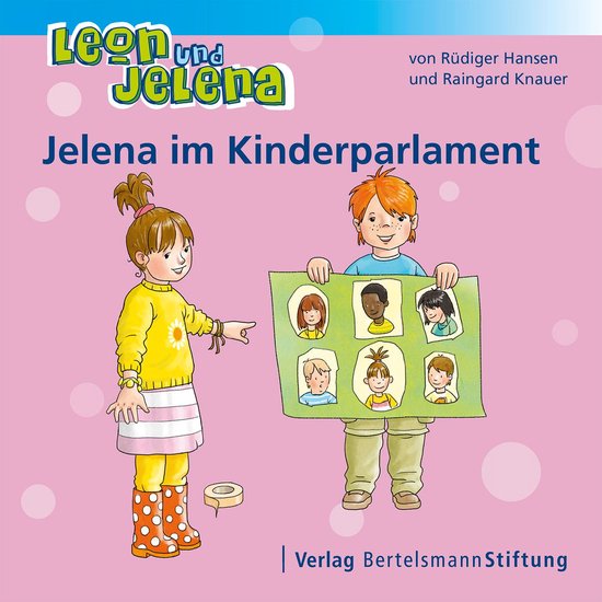 Leon und Jelena - Jelena im Kinderparlament - cover