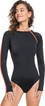 Roxy - UV Badpak voor dames - Longsleeve - Fitness SD - Antraciet - maat XS